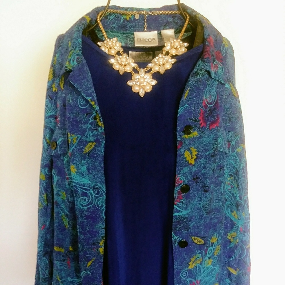 ***SOLD**** CHICO'S Travelers Collection Size 3